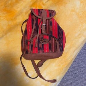 Authentic Small Backpack made in Guatemala